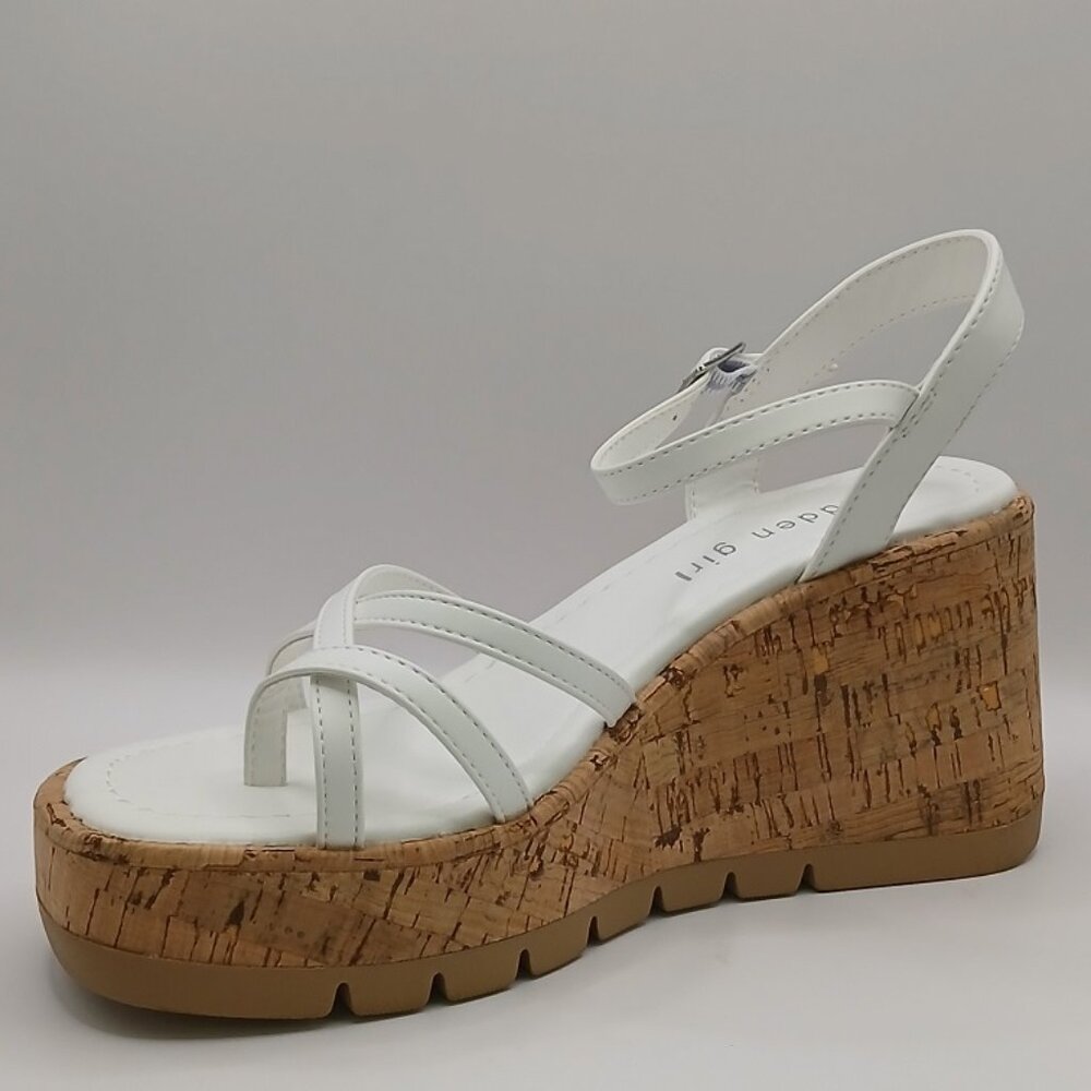 Madden Girl Volt Strappy Wedge Sandals - Picture 3 of 9